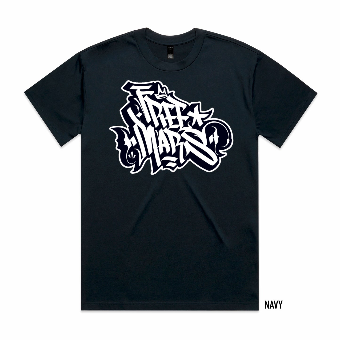 MENS FREE MARS - 3MARS SEPTEMBER DROP - MENS HEAVY TEES 5080