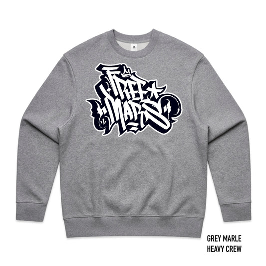 MENS FREE MARS - 3MARS OCTOBER DROP - HEAVY CREW