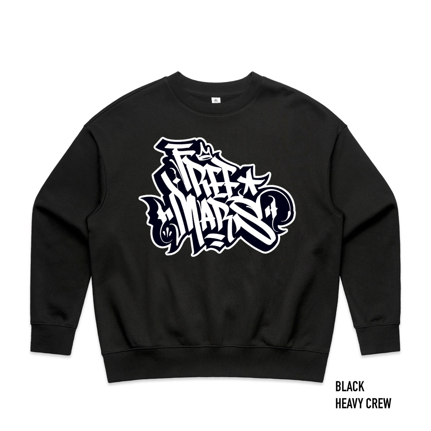 WOMENS FREE MARS - 3MARS OCTOBER DROP - HEAVY CREW AND RELAX CROP CREW