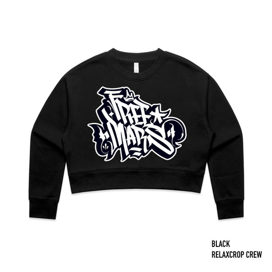 WOMENS FREE MARS - 3MARS OCTOBER DROP - HEAVY CREW AND RELAX CROP CREW