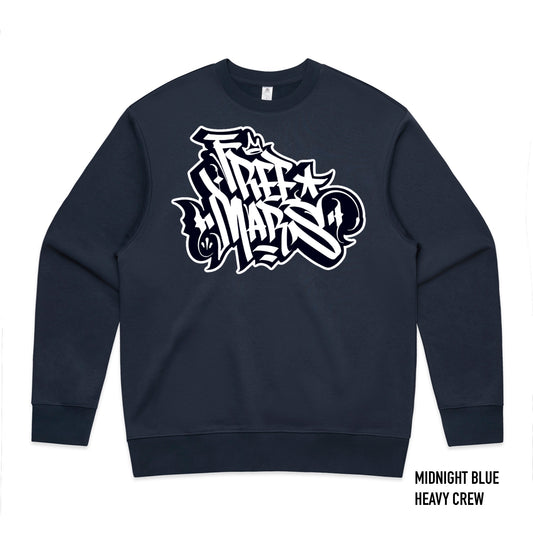 MENS FREE MARS - 3MARS OCTOBER DROP - HEAVY CREW