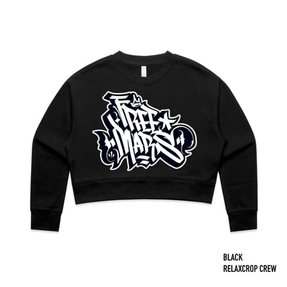 WOMENS FREE MARS - 3MARS OCTOBER DROP - HEAVY CREW AND RELAX CROP CREW